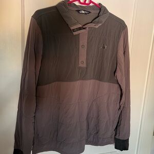 North Face Quarter Button Up